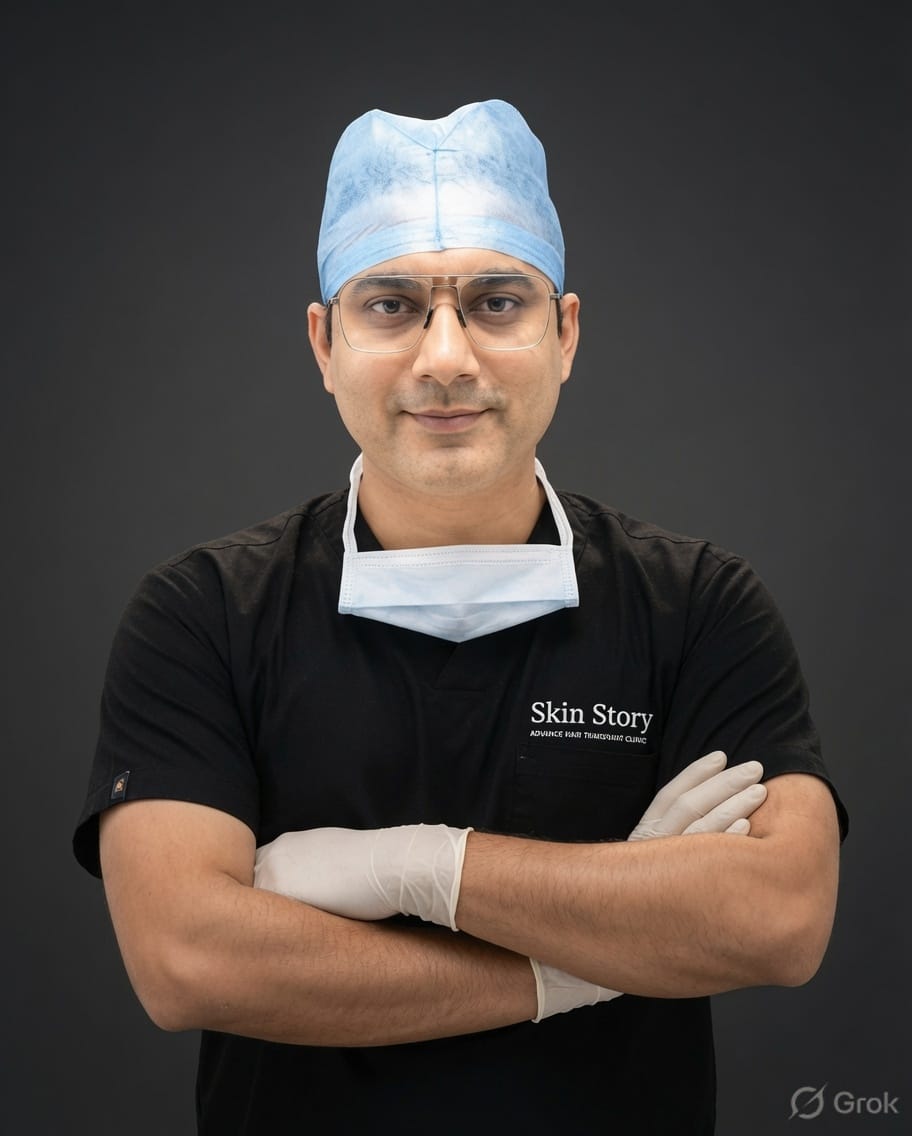 Skin Story — Dr. Rakesh Kalsariya, Founder & Medical Director